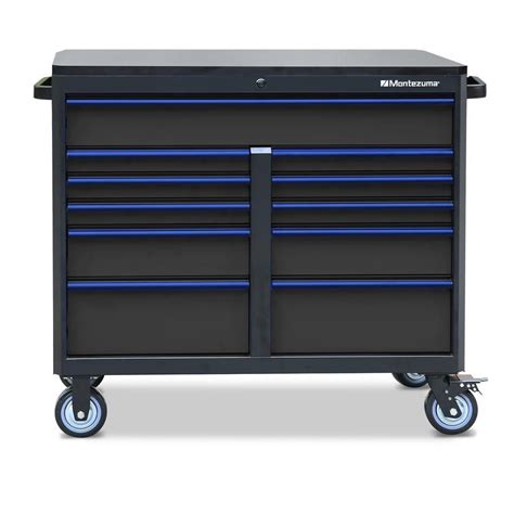 montezuma stainless steel 11 drawer rolling tool cabinet|Montezuma 46in. x 24in. 11.